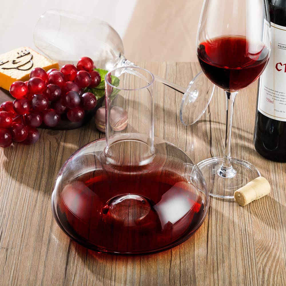 Hand blown crystal YouYah wine decanter 1300ml