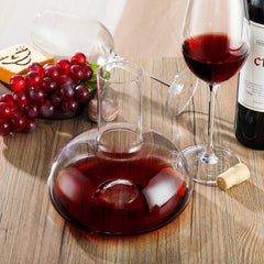 Hand blown crystal YouYah wine decanter 1300ml