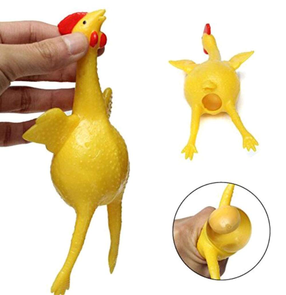 16 cm long chicken squishy for desk or party use