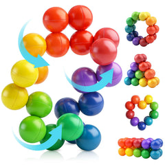 Yrissmiss autism sensory toys 20-ball design