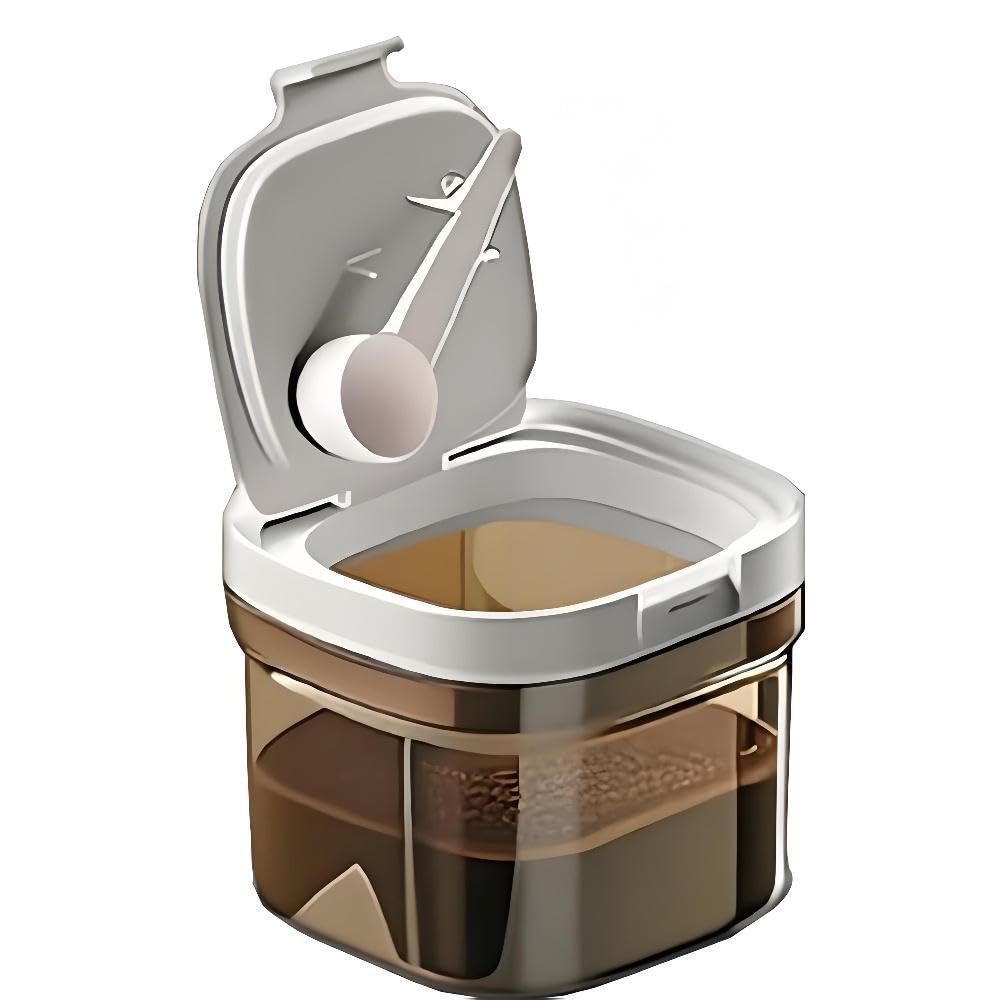 Yszaxnsr 8oz Coffee Canister airtight lid