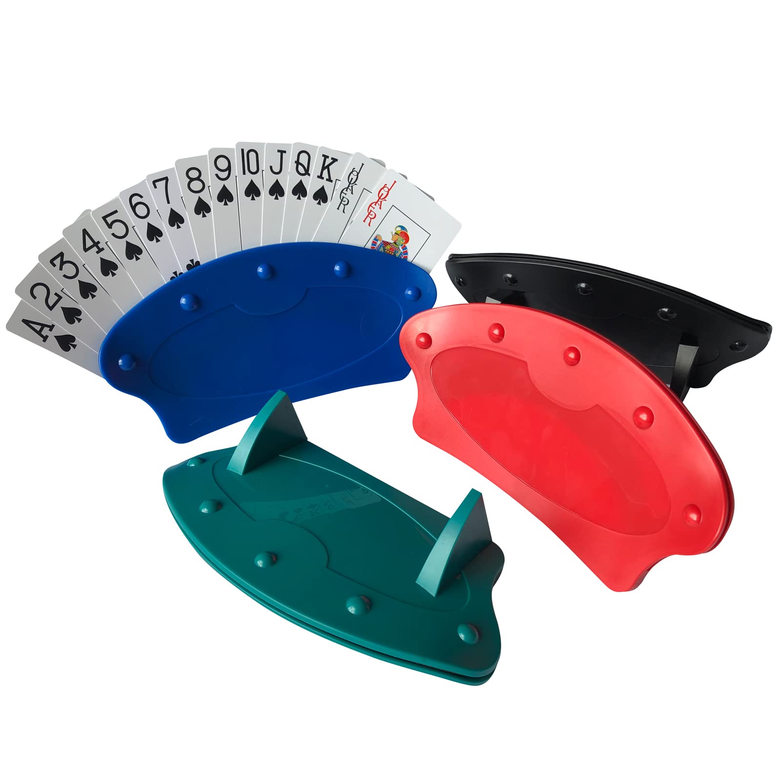 No-slip EVA grip interior and bottom grip on Yuanhe card holder