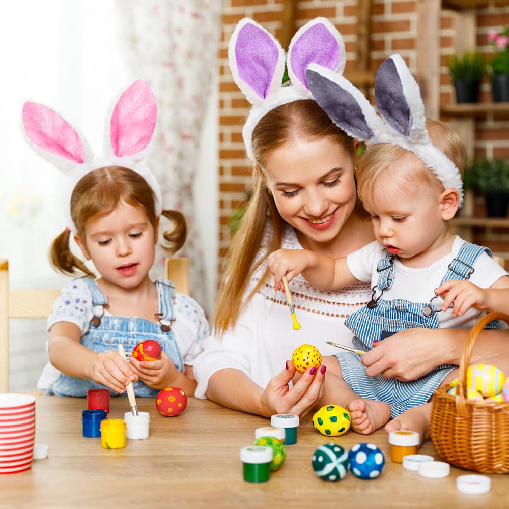 YUJUN bunny ears headbands Easter kids