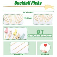 Heart shaped toothpicks for Valentine style events