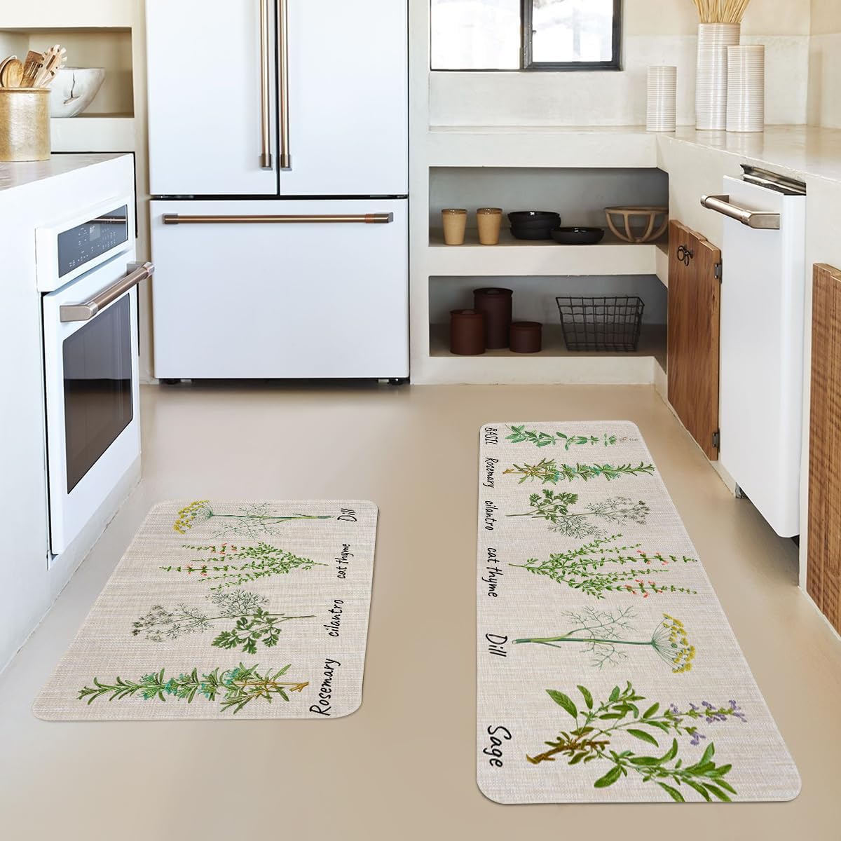 Non-slip backing for stable flooring on YWZDS mats