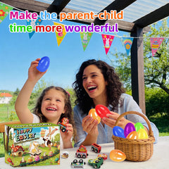 yxwomenxy Wooden train cars with animal characters