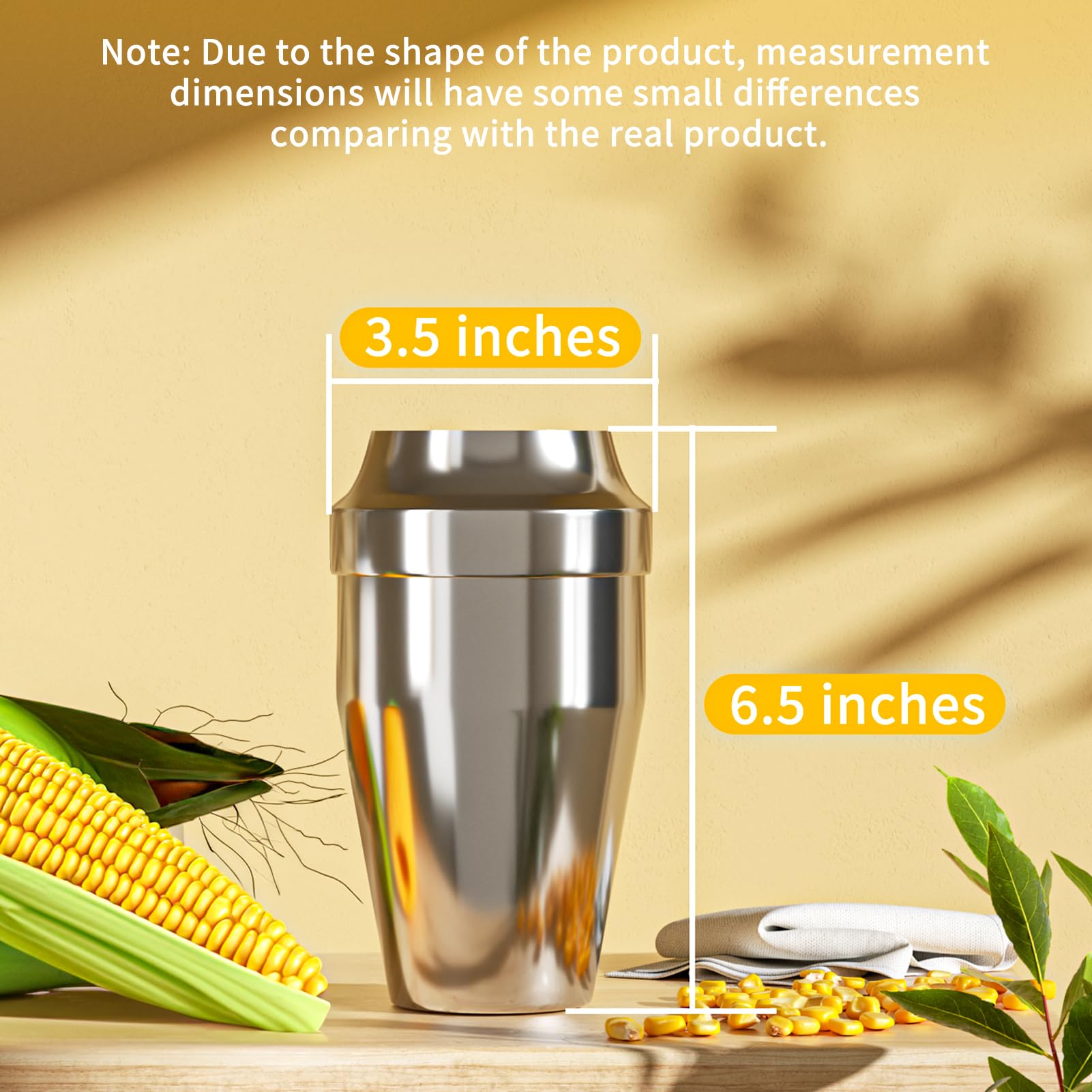 Cup-based corn stripper designed for home and restaurant use