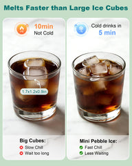 Three pack silicone ice cube trays for freezer by YZSFMZGE