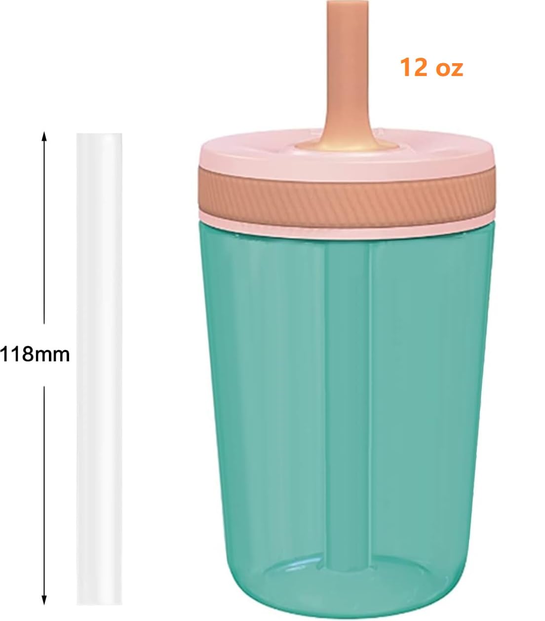 Zak Designs Kelso tumbler straw replacement 15oz and 12oz