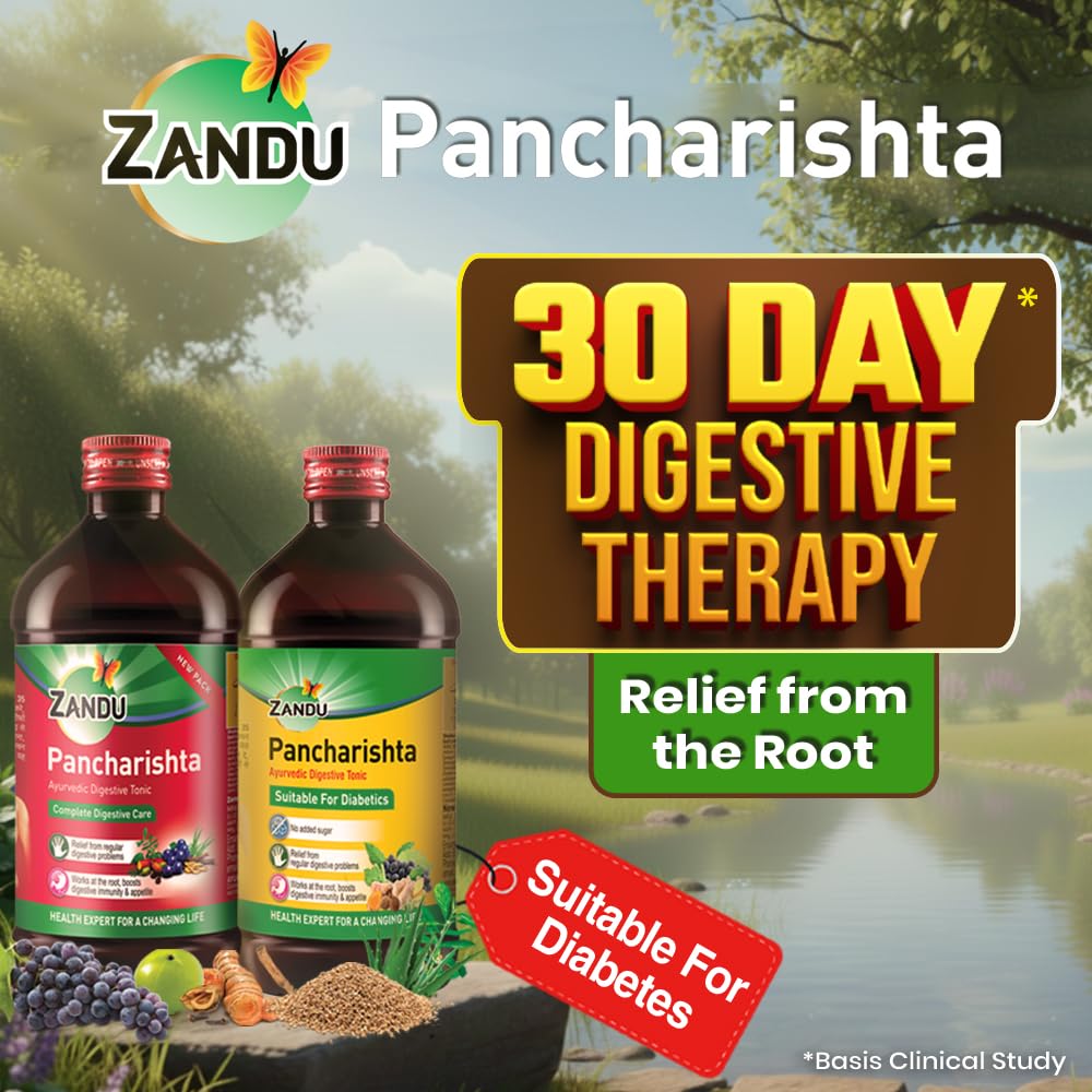 Pancharishta 450ml bottle packaging and labeling