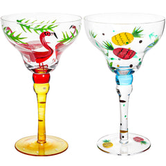 ZAVOOS margarita glass set 2 front view