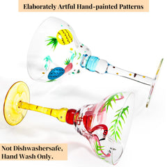 Gift-ready margarita glasses from ZAVOOS