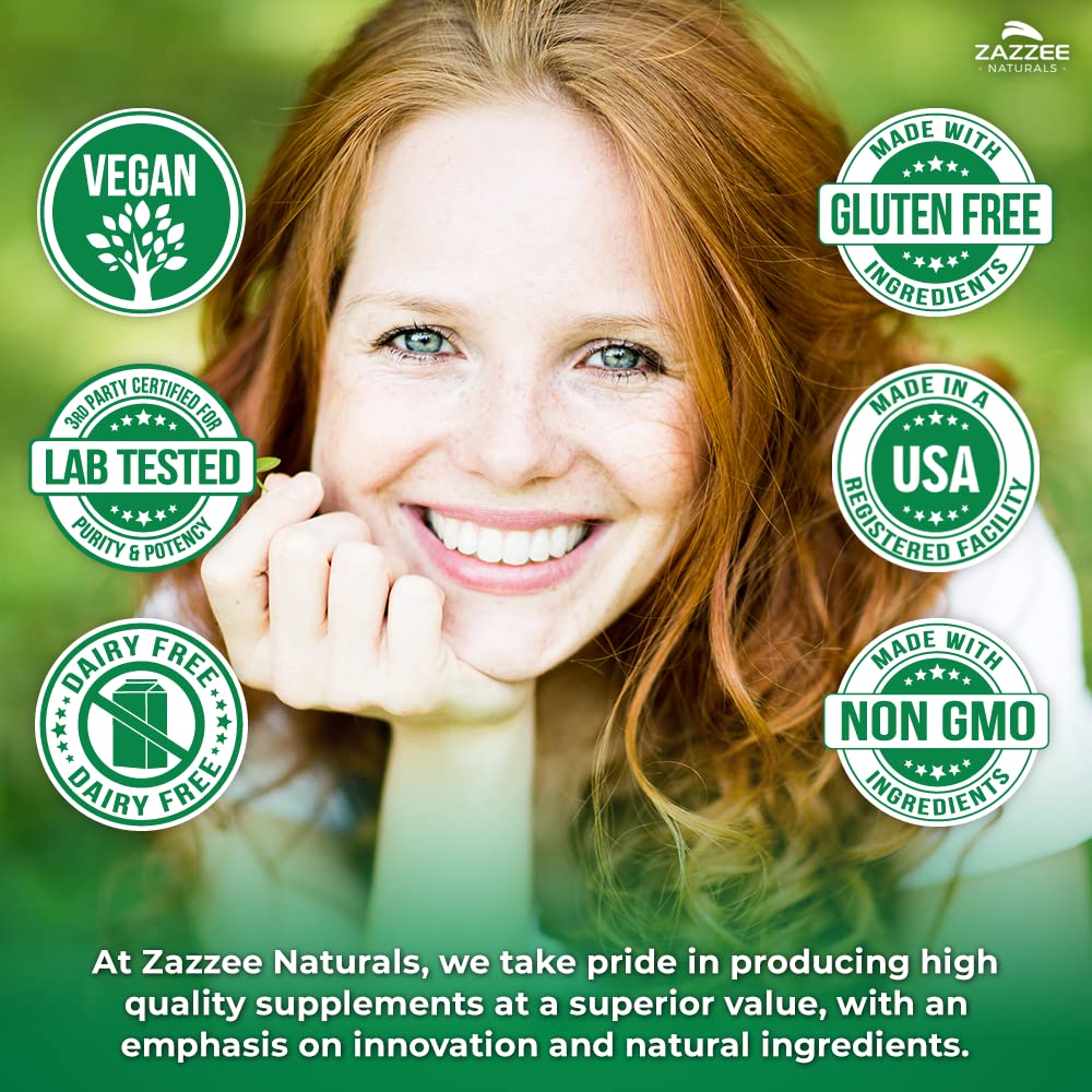 Zazzee Boswellia USA manufactured packaging