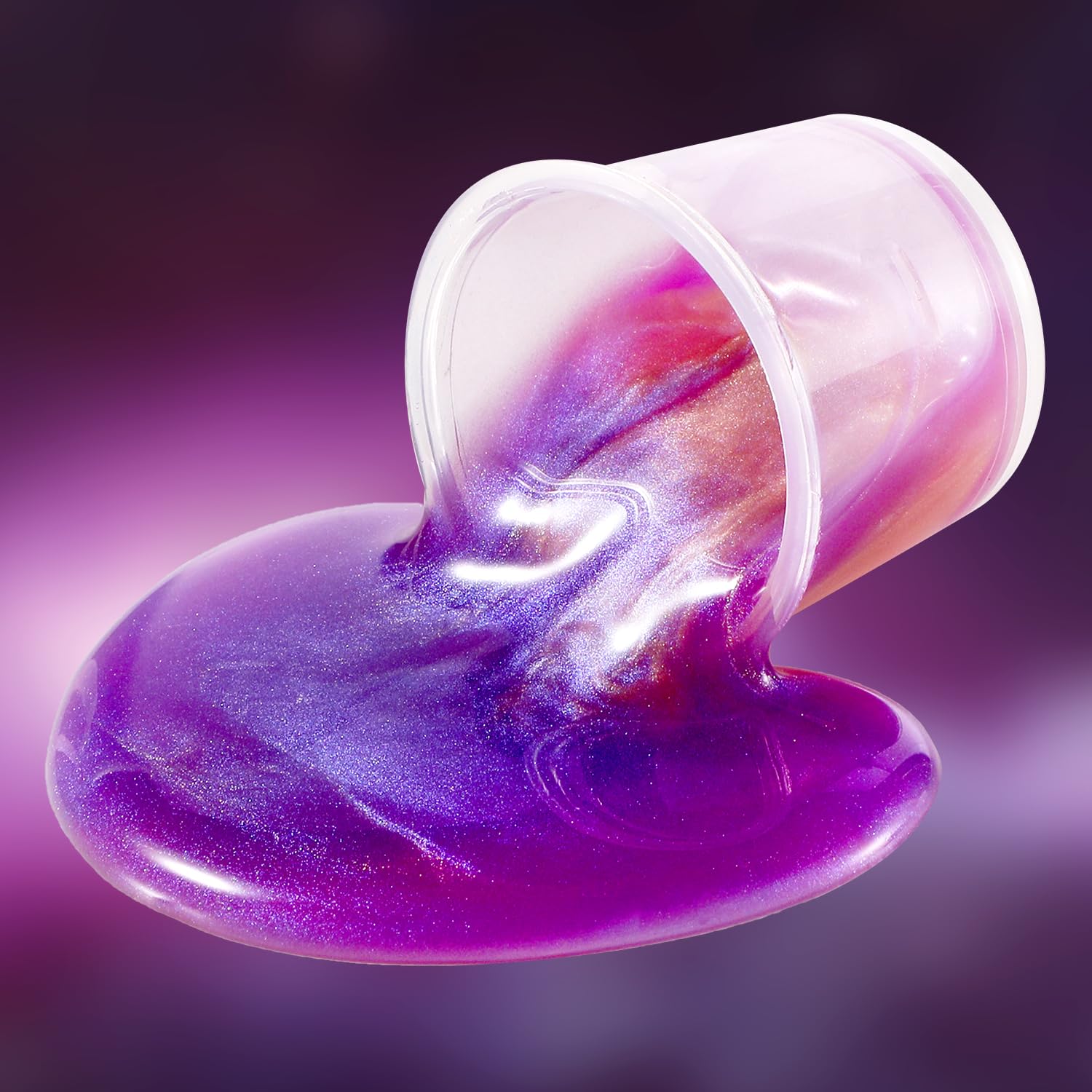 non sticky slime putty 24pack packaging image