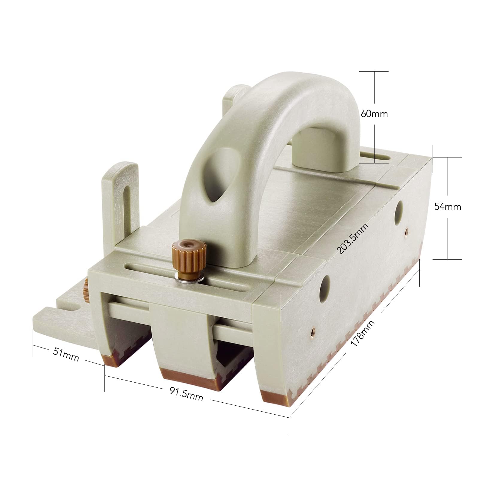 Zebekk Push Block used with band saw task