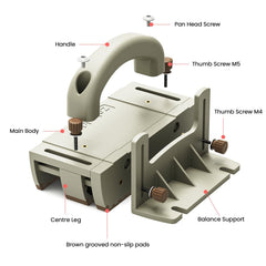 Push Block used with table saws and router tables