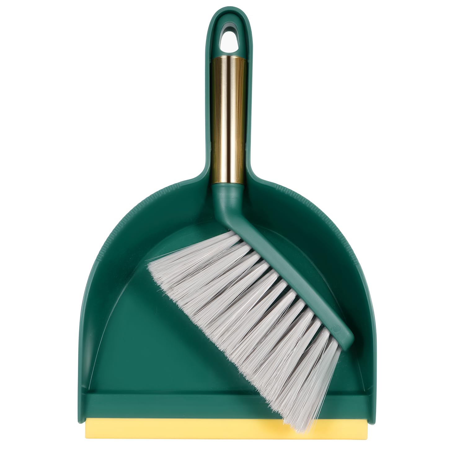 Zehrai small broom dustpan set compact ergonomic design for home and desk