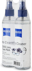 ZEISS lens cleaner spray bottles close-up