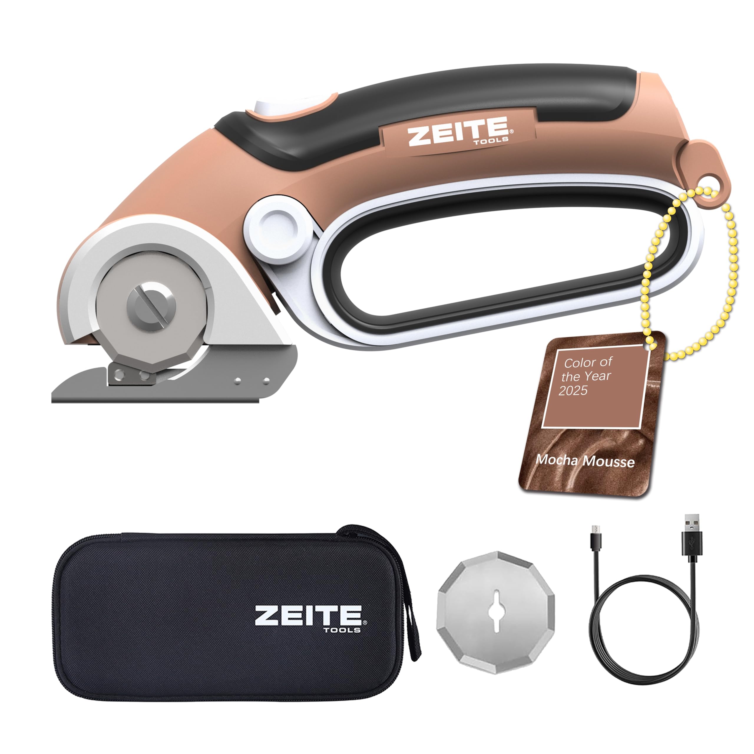 ZEITE 4V cordless scissors mocha color product image