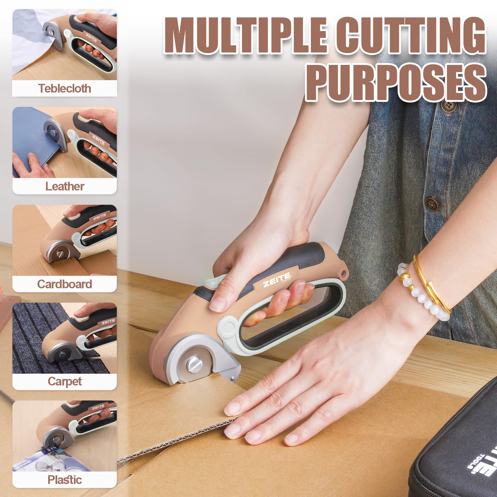 ZEITE EVA storage case for scissors and blades