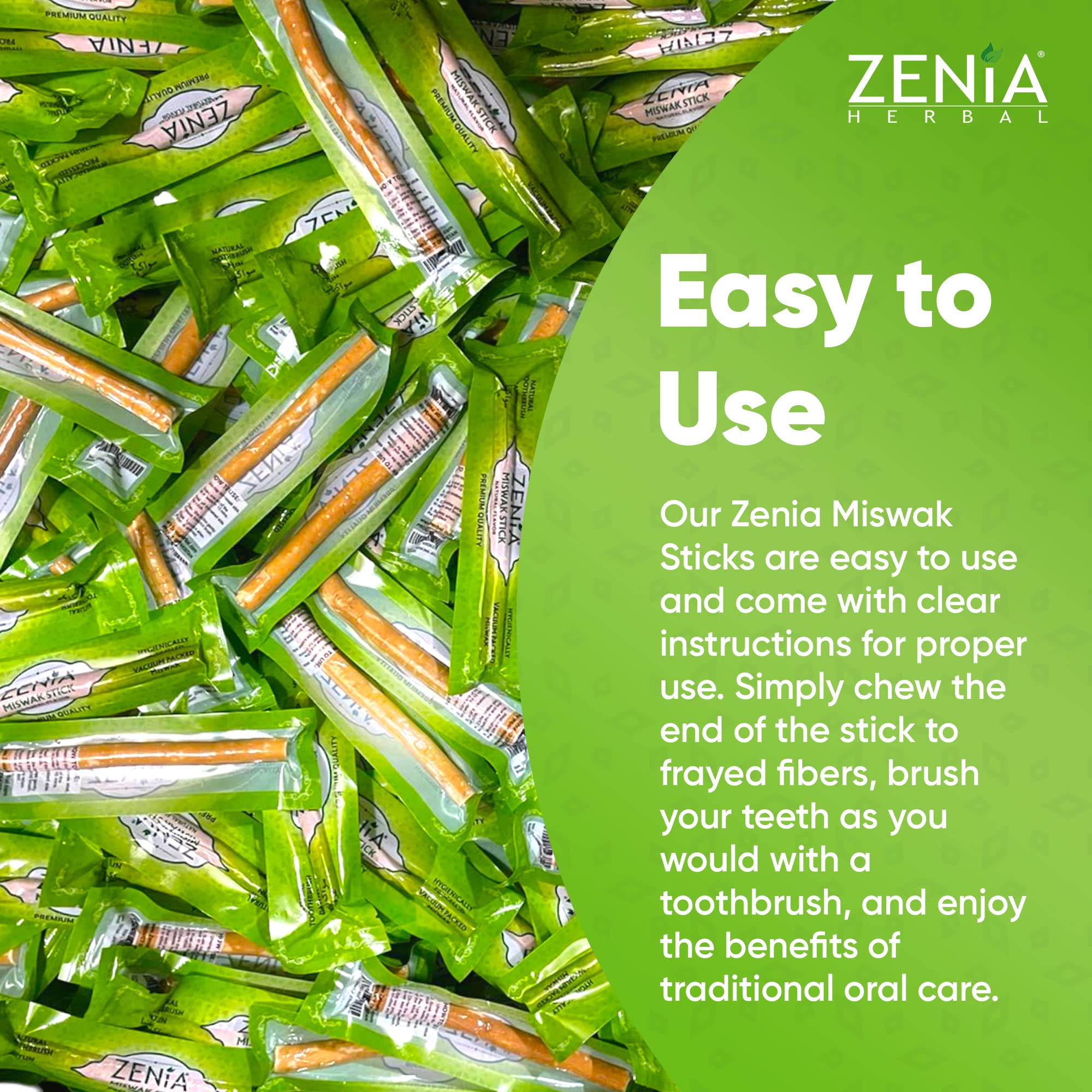 6 inch Zenia Miswak stick for on the go image