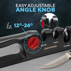 Non-slip base detail on kitchen sharpener