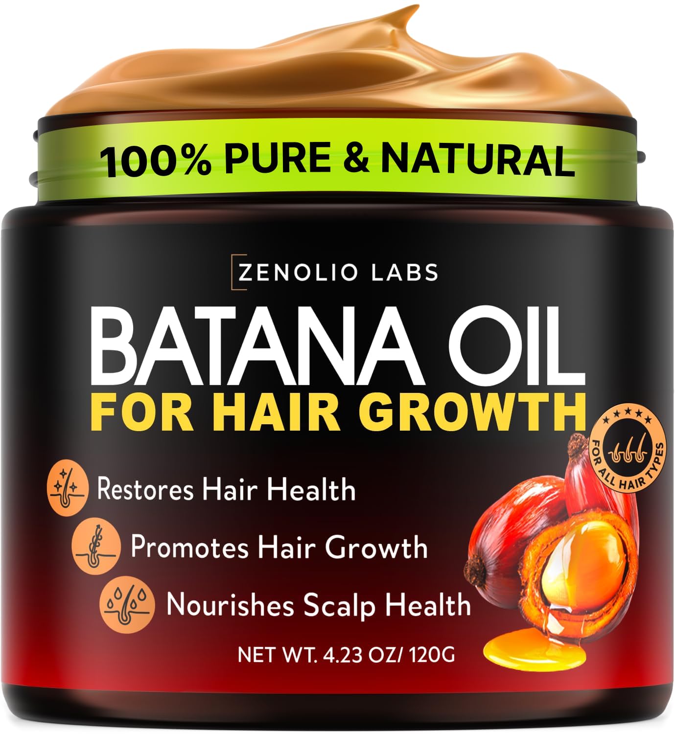 Zenolio Labs Batana Oil for Hair Growth Batana Hair Mask product image 1