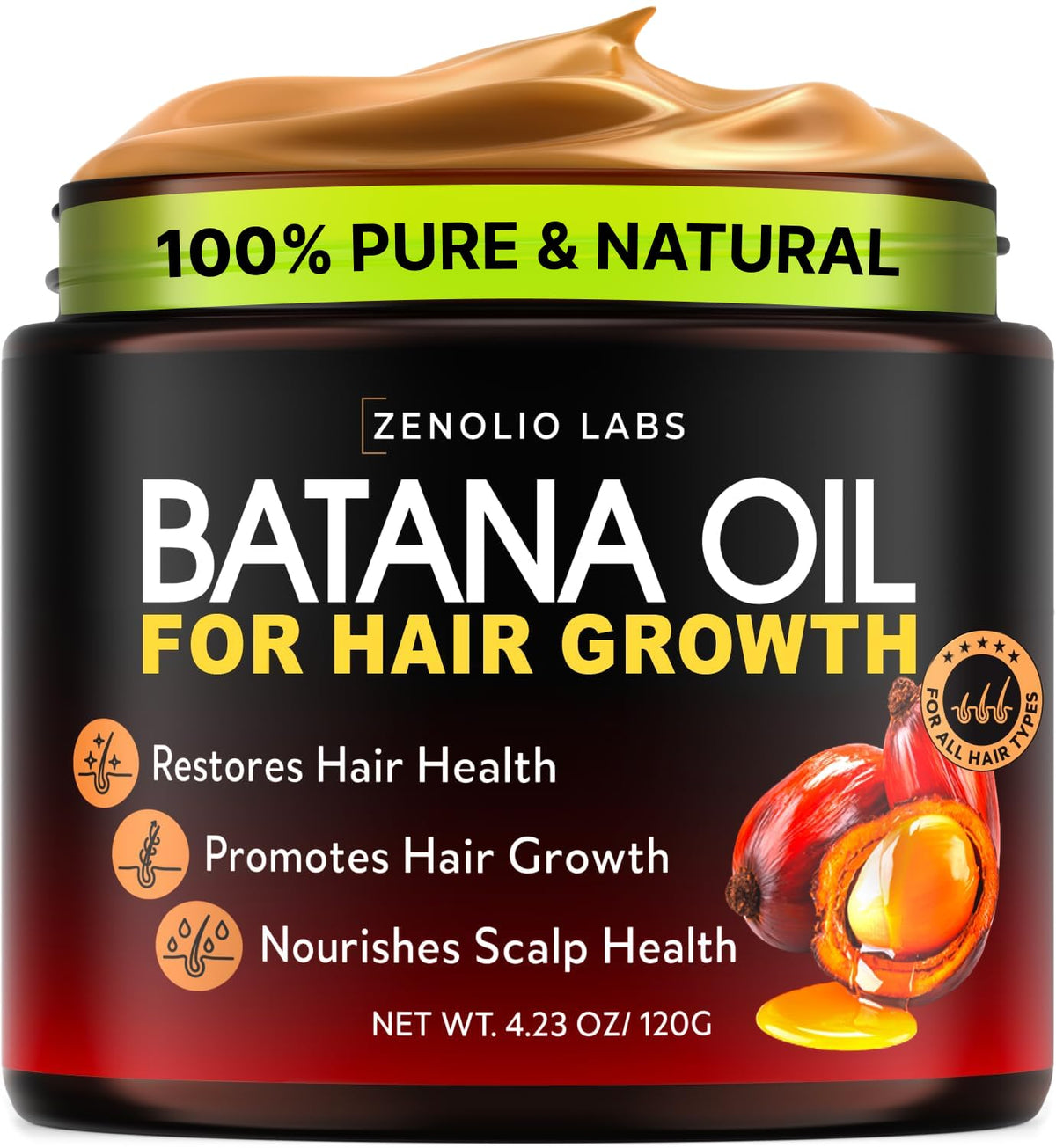 Zenolio Labs Batana Oil for Hair Growth Batana Hair Mask product image 1