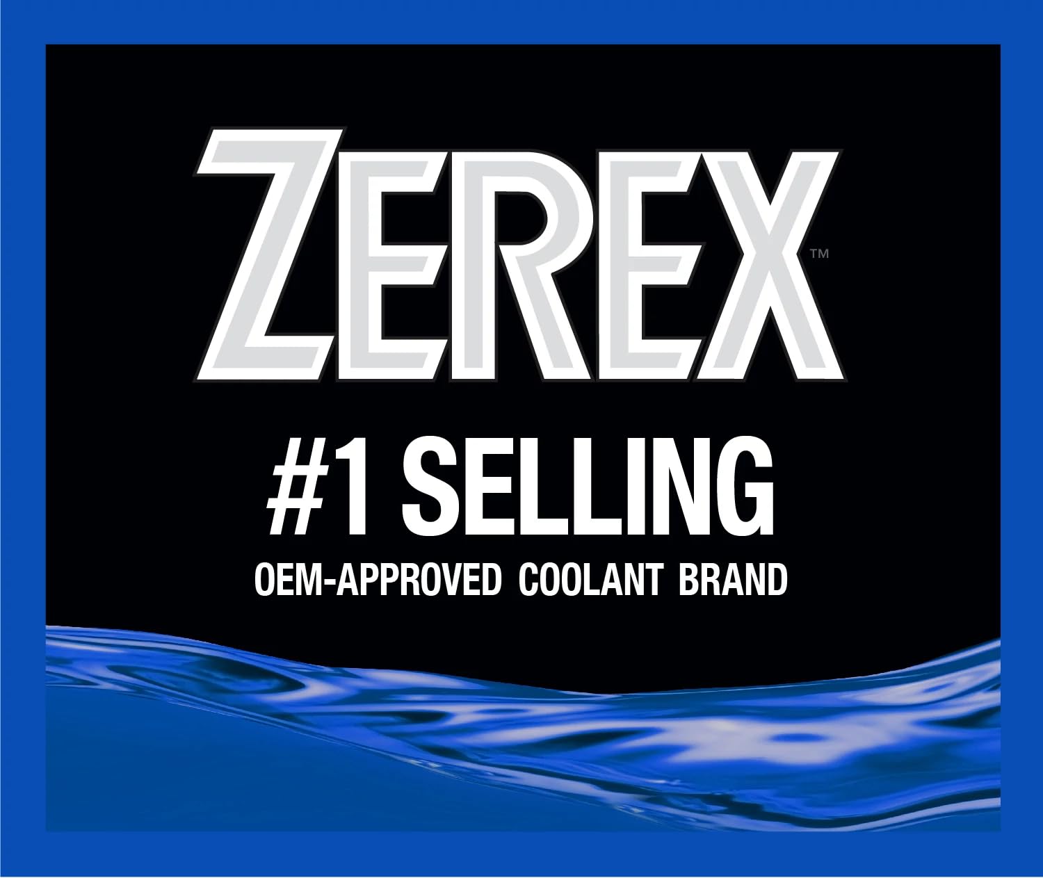 Zerex Asian Vehicle Blue Antifreeze Coolant concentrate packaging