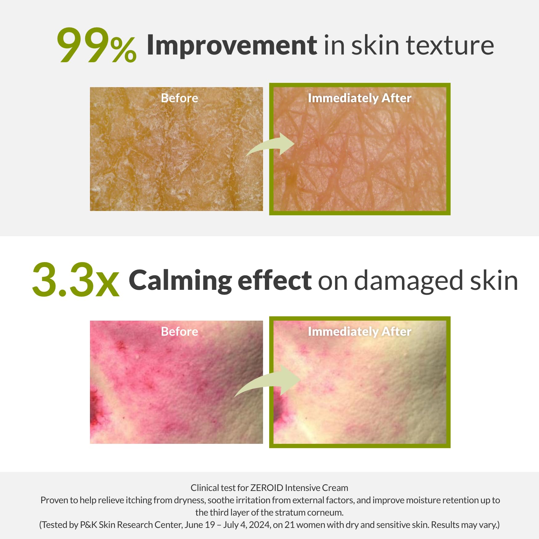 Dermatologist tested fragrance-free formula