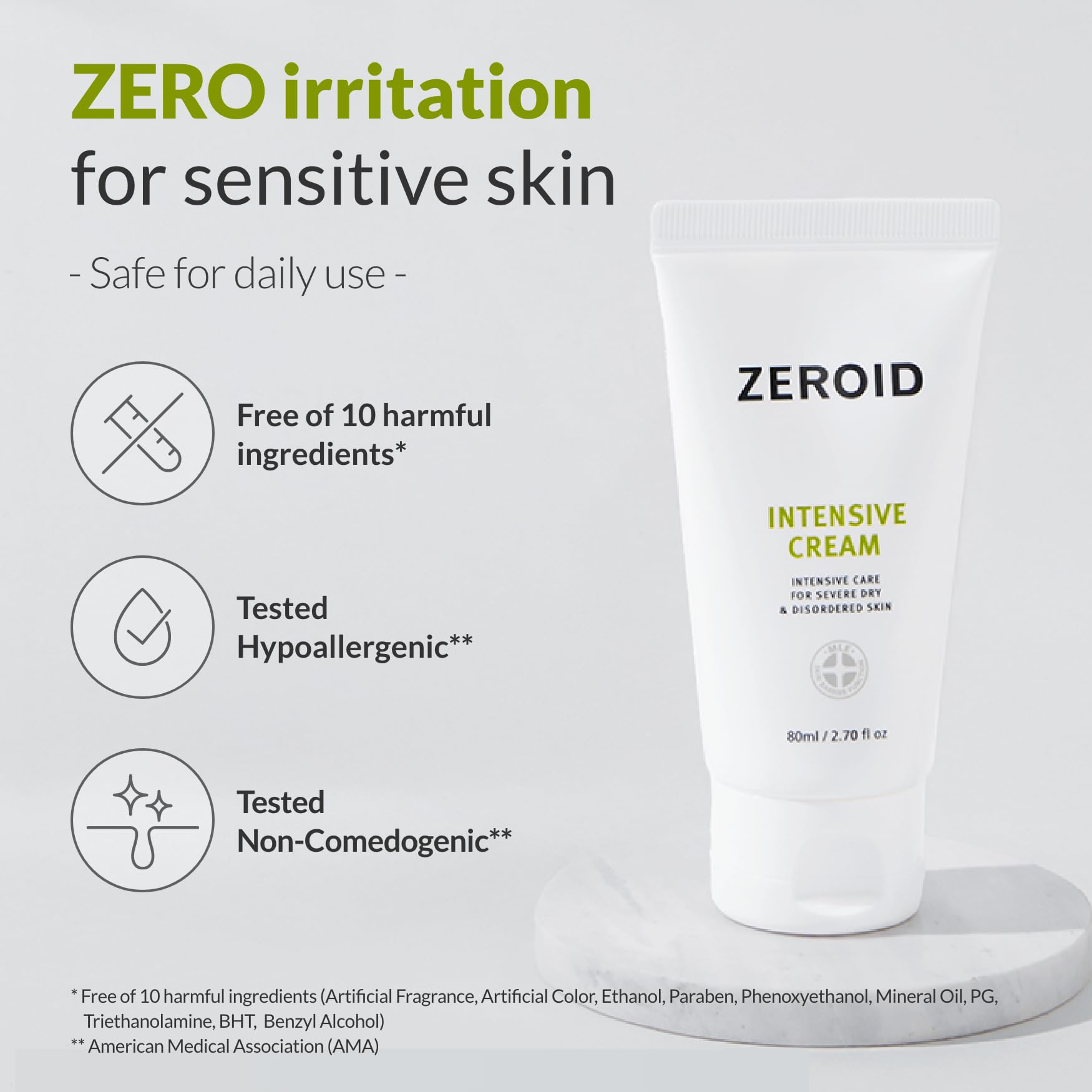 Hydration for rough patches and dryness