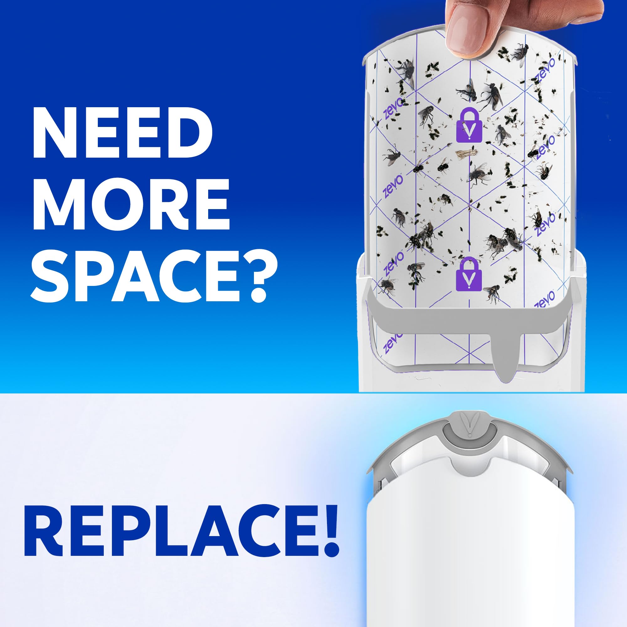 Fruit flies targeted by Zevo refill cartridge
