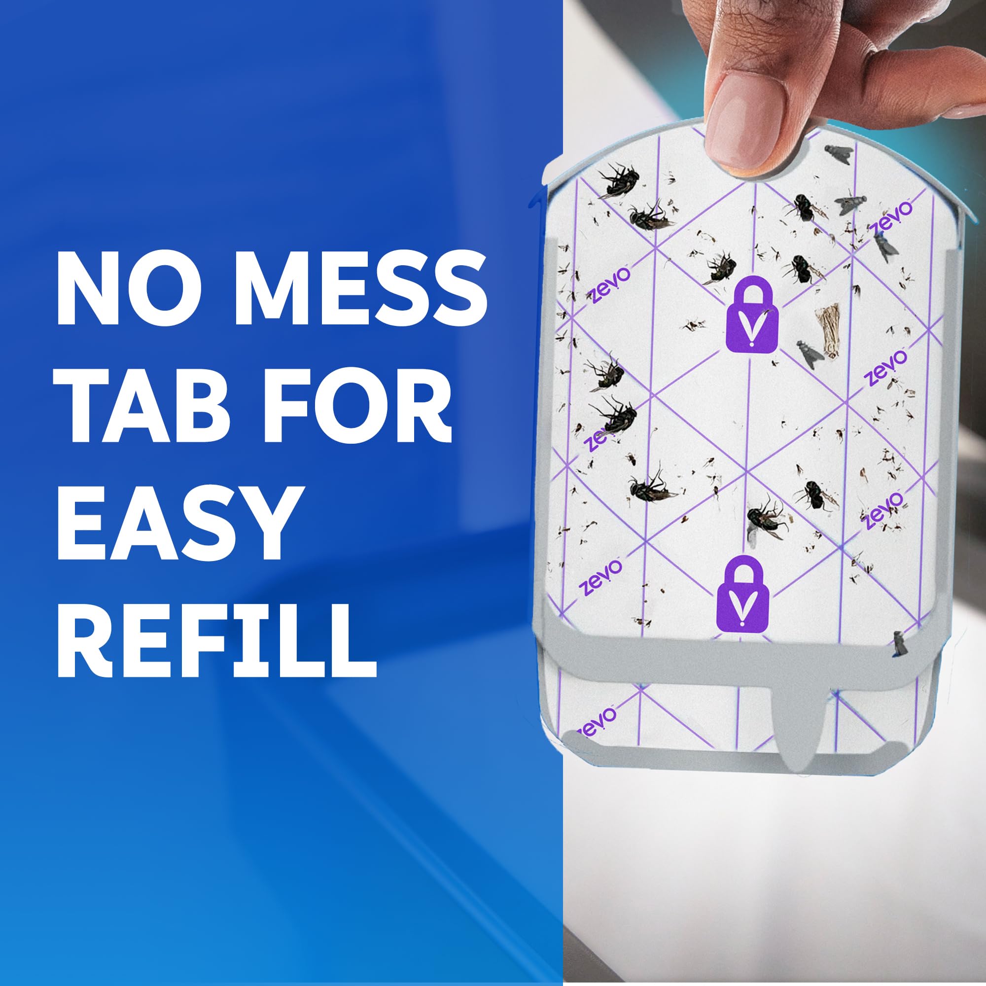 House flies targeted by Zevo refill cartridge