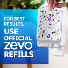 Official Zevo refill cartridges label