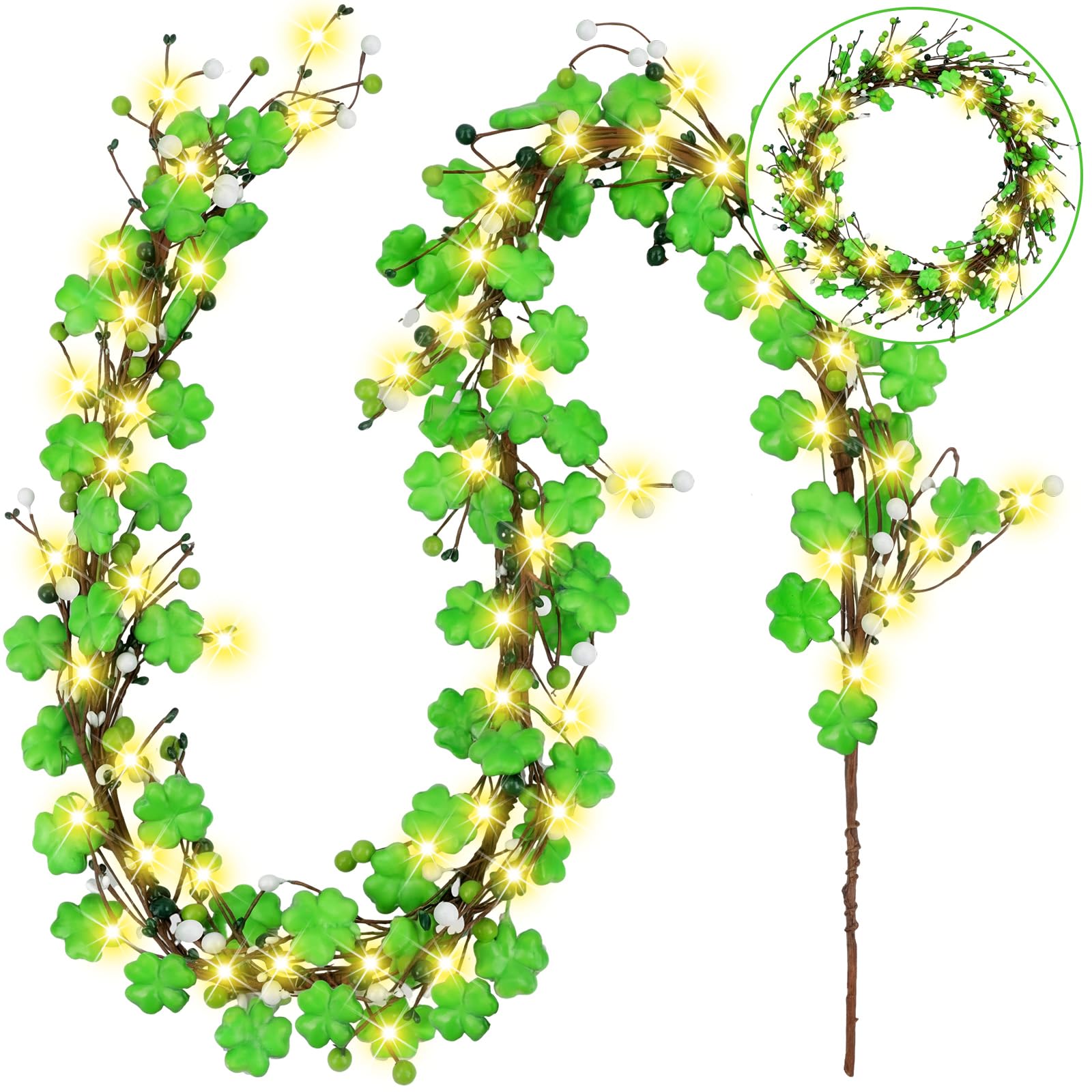 Mantel and table decor garland perfect for home celebrations