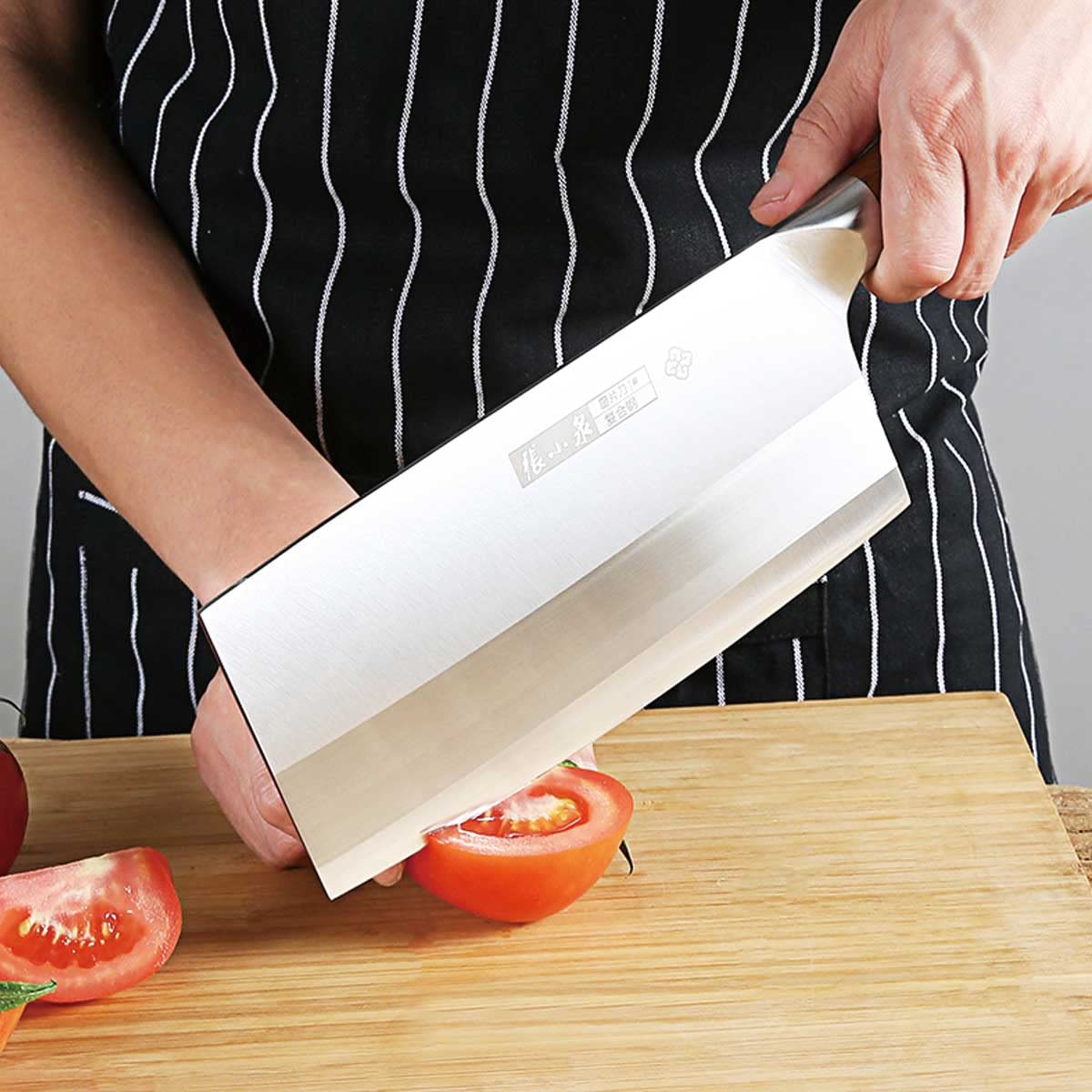 ZHANG XIAO QUAN SINCE 1628 ergonomic pear wood handle
