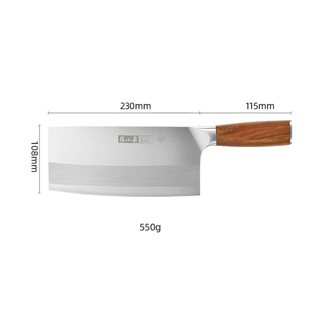 ZHANG XIAO QUAN SINCE 1628 vacuum heat treated blade 58 HRC