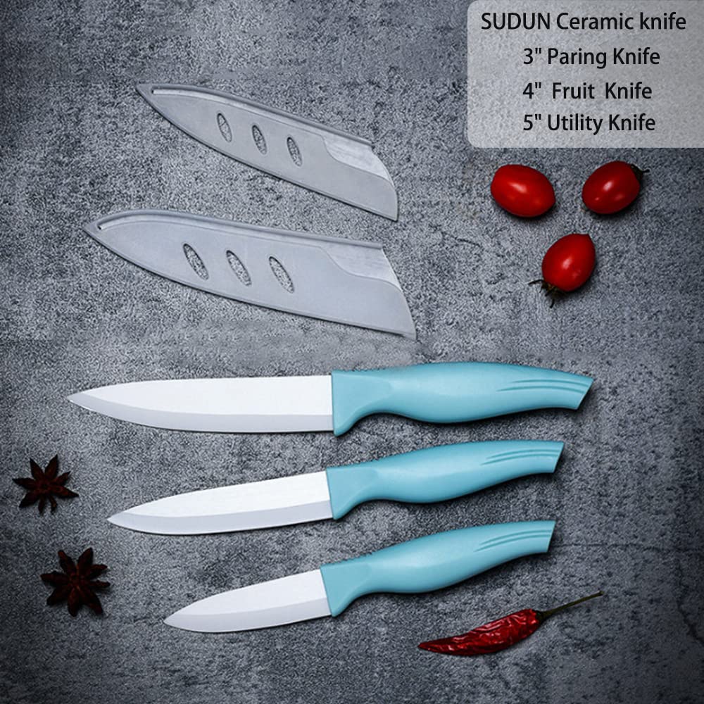 Zhiyun Ceramic Knife Set Ergonomic Antiskid Handle