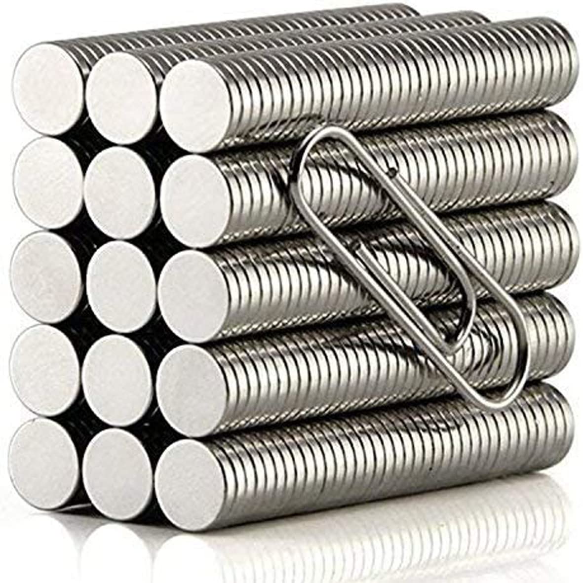 ZHYF 80pcs 8x1mm round magnet pack