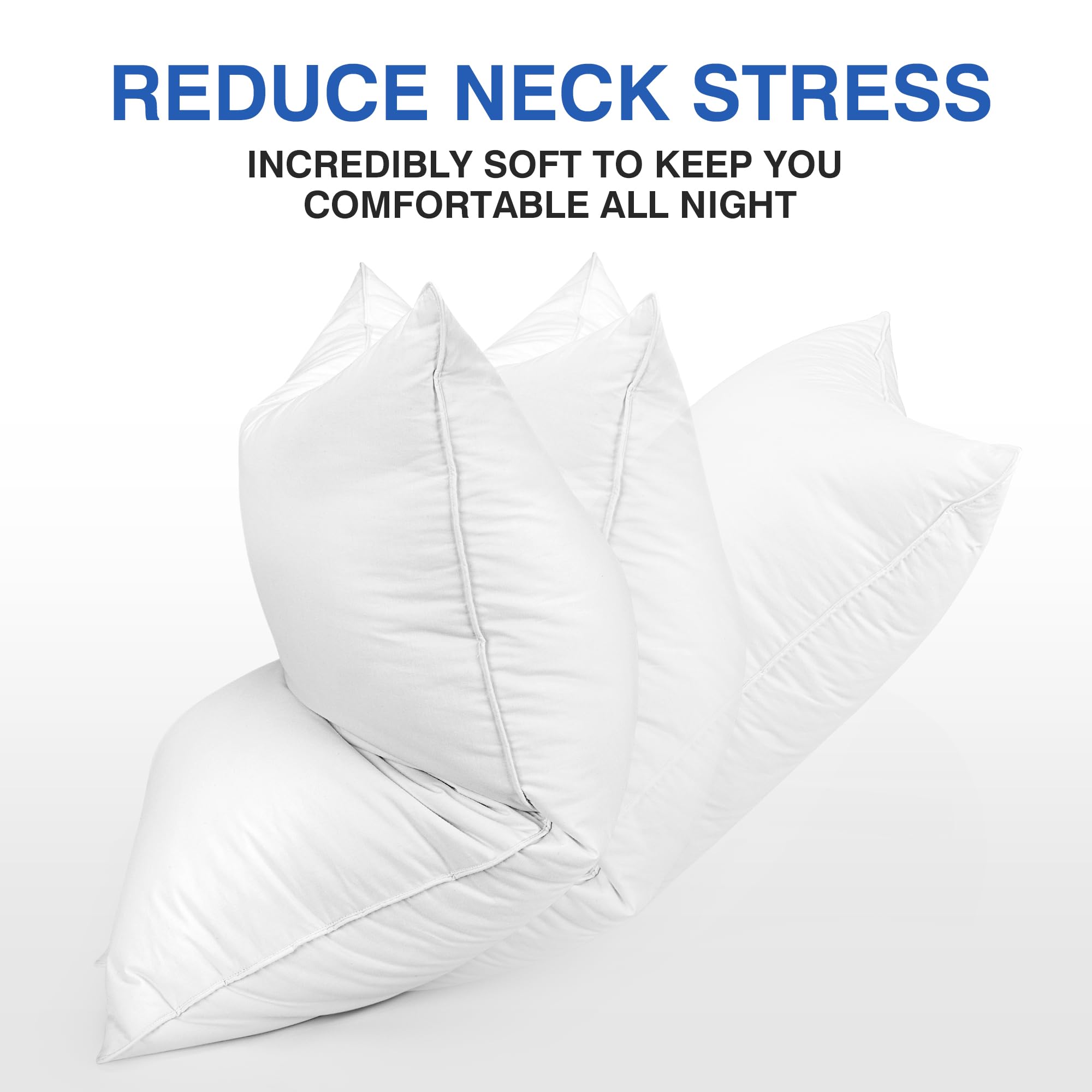 RDS certified zibroges goose feather pillows safety label