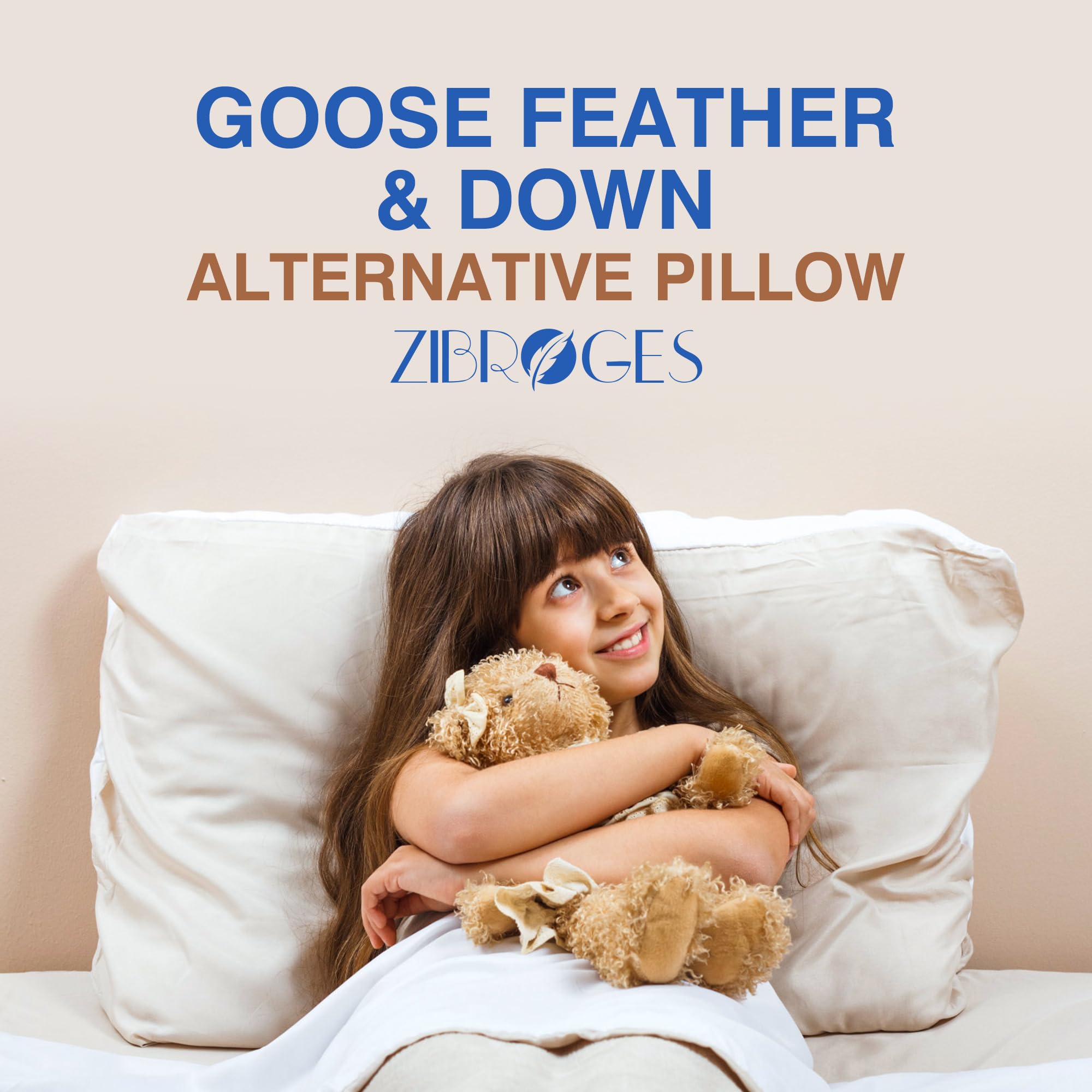 king size pillows ideal for back side and stomach sleepers