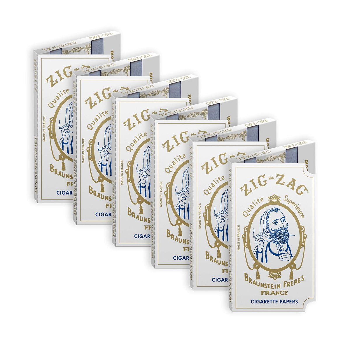 ZIG-ZAG rolling papers Original White 70 mm