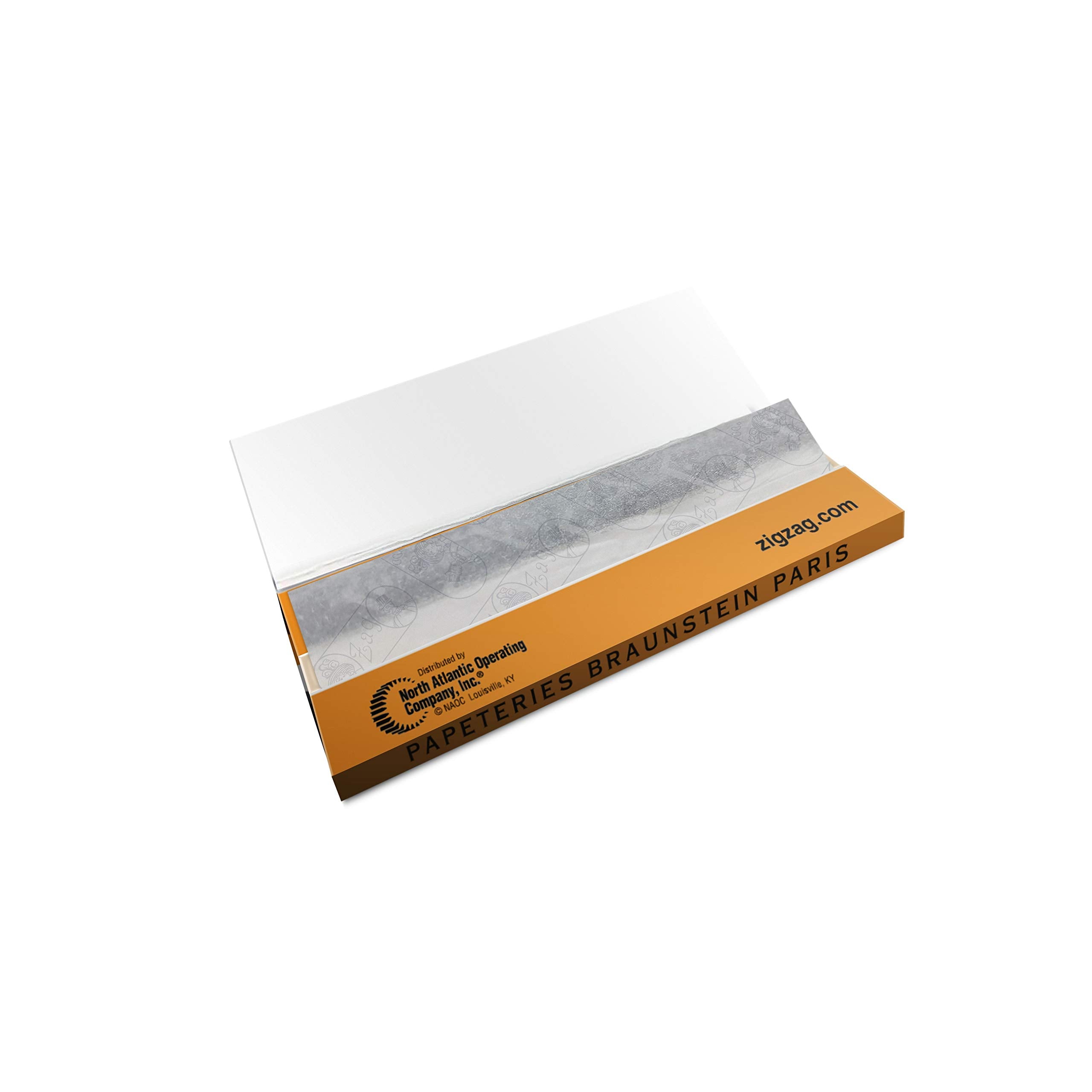 32 sheets per booklet in Zig-Zag French Orange pack