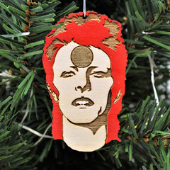 Ziggy Starman rear view mirror hanging ornament closeup