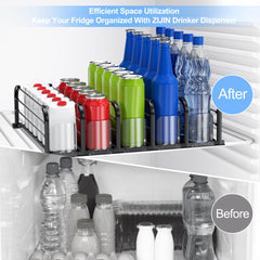 Five Row Capacity beverage organizer