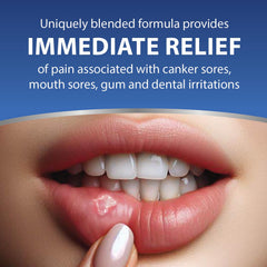 Zilactin B oral pain relief gel 0.25 oz