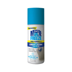 Zim's Max Freeze Pro Formula Roll-On 3 Ounce packaging