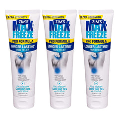 Zim's Max-Freeze Pro Formula Gel 4 oz pack of 3
