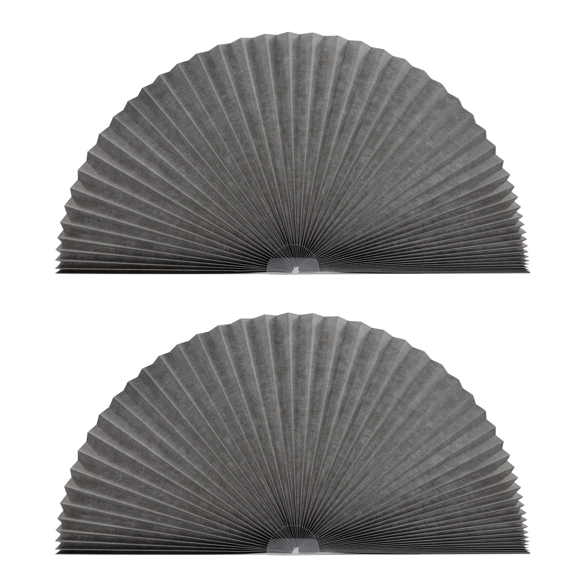 Zipcase arch window shade gray 72x36 two-pack product view