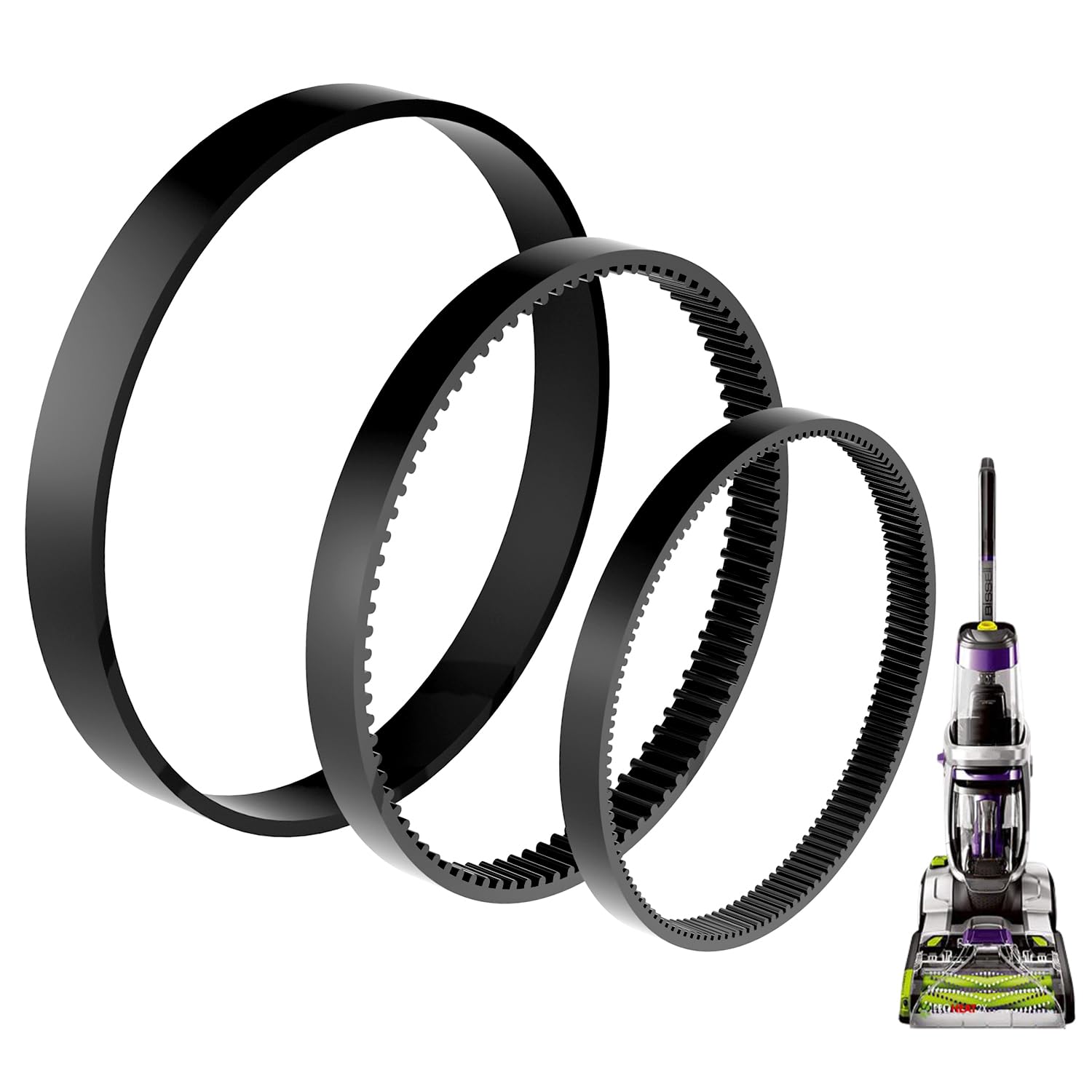 Bissell ProHeat 2X Revolution belt set by ZITFRI